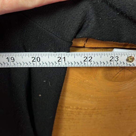 Allen B by Alan Schwartz women’s open black cardigan Md sweater event winter - Picture 4 of 8